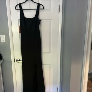 Elegant BHLDN Olive Green Sleeveless Dress from Revolve NWT